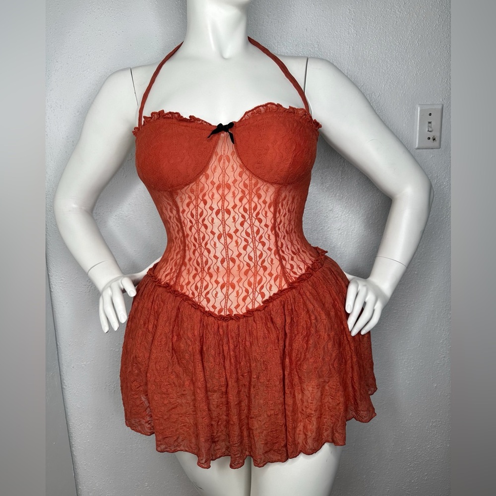 Fashion Nova Your Loss Mesh Micro Dress